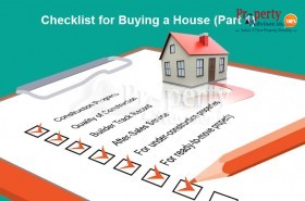 Checklist for Buying a House part one