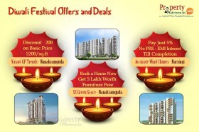 Special Diwali Offers on Hyderabad Properties