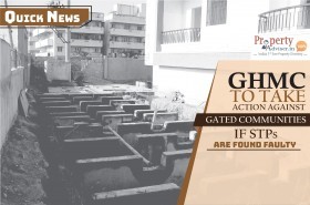GHMC to Act against Gated Housing Societies for Faulty STP