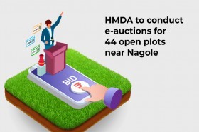 HMDA to conduct e-auctions for 44 open plots near Nagole 