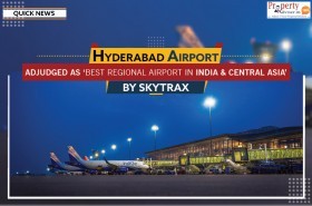 Hyderabad airport -‘Best Regional Airport in India & Central Asia’ by Skytrax’ 