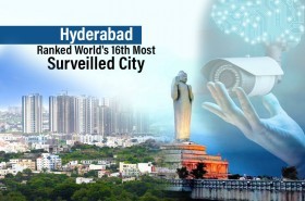 Hyderabad Ranks 16th Among World's Top 20 Surveilled Cities
