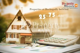 Apartments for sale in Bachupally below 75 lakhs