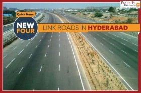 Newly Developed Four Link Roads Opened in Hyderabad 