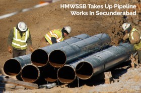 Secunderabad pipeline works is being done HMWSSB