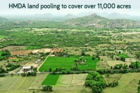 Seven places identified to procure 11000 acres land HMDA    