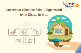Villas in Hyderabad Starting from 50 Lakhs