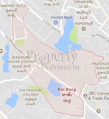 Rayadurgam In Hyderabad Map Raidurgam Real Estate | Overview | Price Trends | Area News | Videos