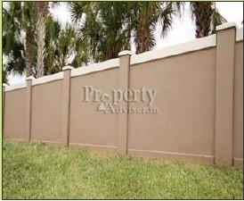 Master Compound wall with Solar Fencing