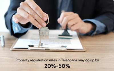 Property registration rates in Telangana may rise
