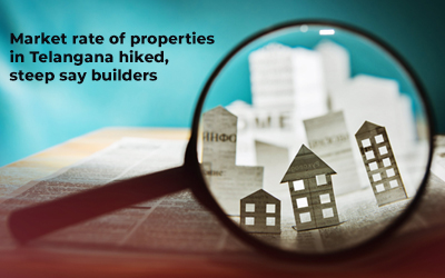 Market rate of properties in Telangana hiked