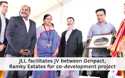 JLL Facilitates JV Between Genpact Ramky Estates