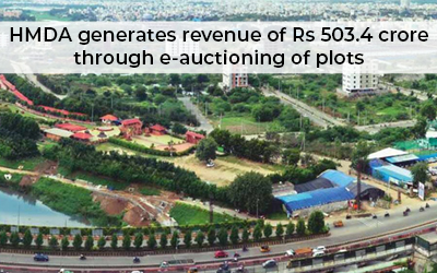 HMDA Generates Revenue Of Rs 503 Cr Through E Auctioning 