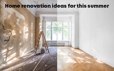 This summer consider remodeling your home