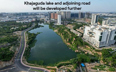 Khajaguda Lake And Its Surrounding Road Will Be Further Improved